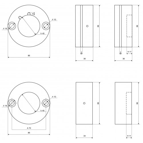 CAS Аксессуар для WBK-TL (10-30 т) CAS Аксессуар для WBK-TL (10-30 т)