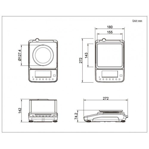 CAS ВЕСЫ XE-1500 CAS ВЕСЫ XE-1500