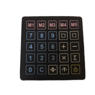 CAS Компл. части/ EC клавиатура резиновая